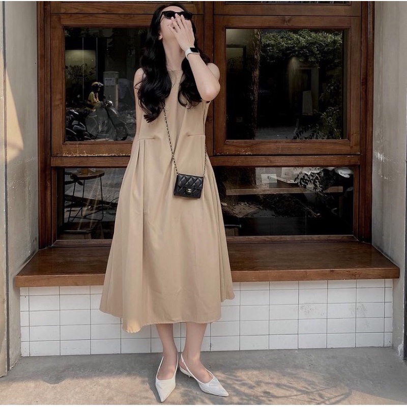 Giày new 100% giống mẫu Prada slingback pumps