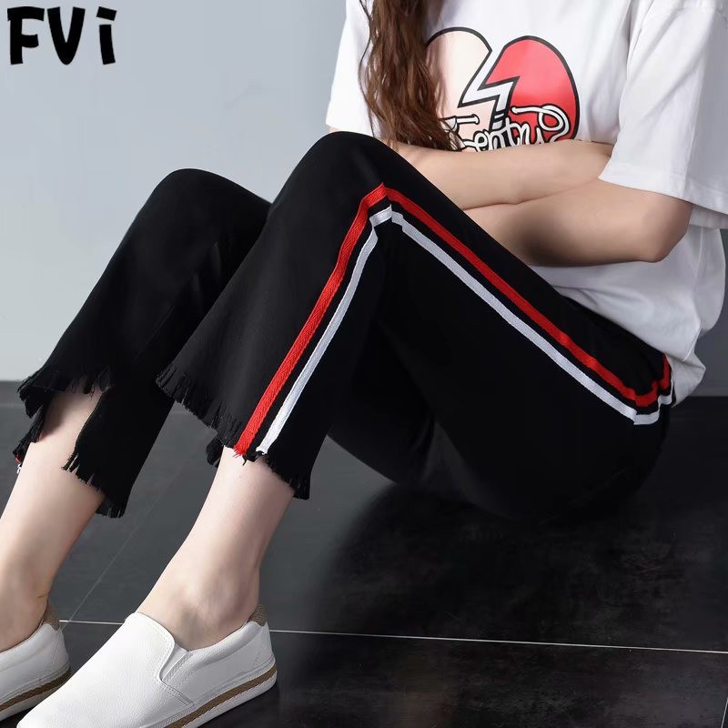 Quần Dài Ống Loe Phong Cách Năng Động Thời Trang Cho Phụ Nữ