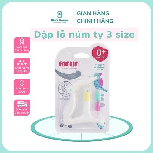 Dụng cụ đục lỗ núm ty Farrlin - Dập lỗ núm ty bình sữa Farrlin