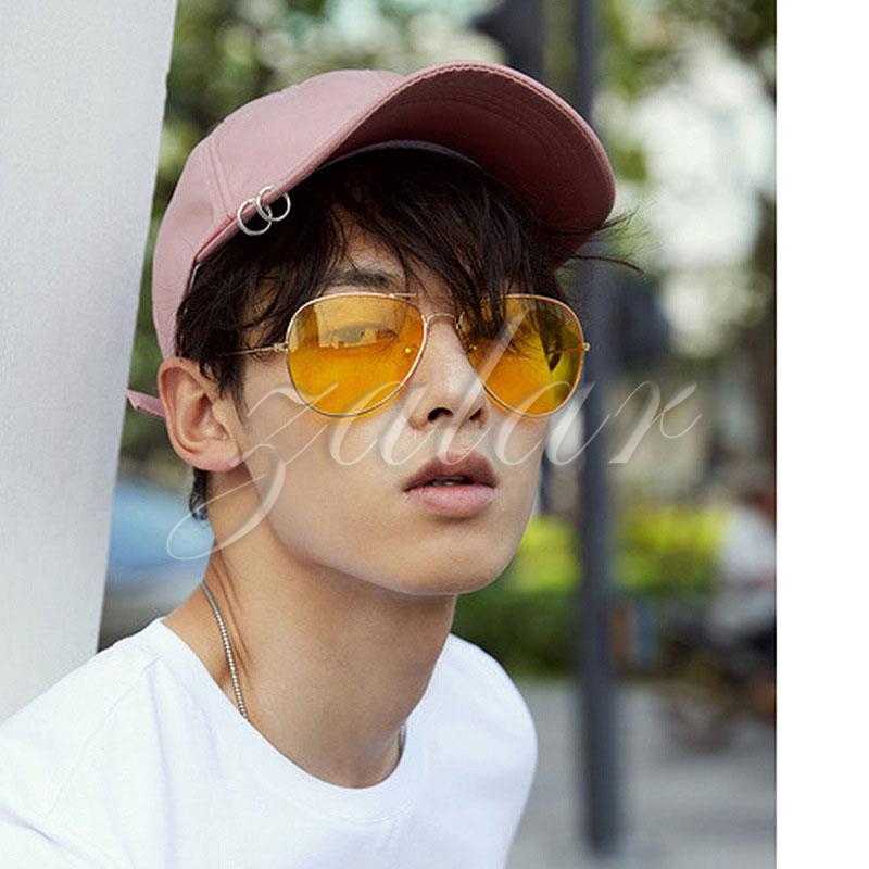 Kính mát màu vàng bảo vệ mắt kiểu dáng thời trang | BigBuy360 - bigbuy360.vn