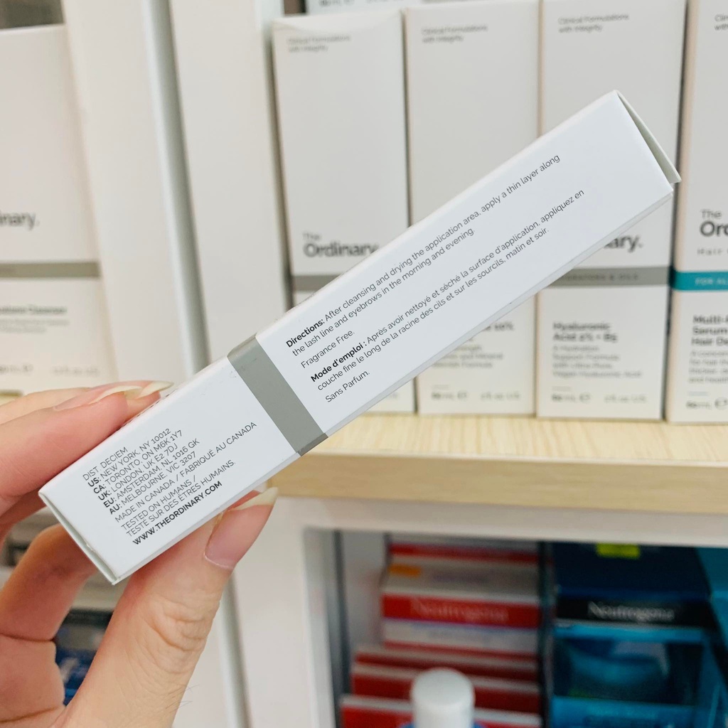 Dưỡng mọc và dày mi The Ordinary Multi-Peptide Lash and Brow Serum 5mL