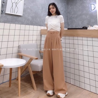 Quần suông ống rộng loe hot