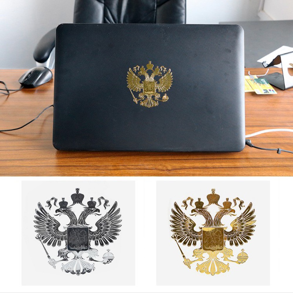 Miếng dán trang trí laptop / xe hơi bằng kim loại nhiều màu mới