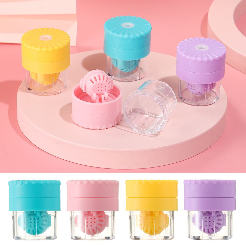 Hộp Đựng Dụng Cụ Lau Chùi Kính Áp Tròng Bằng Nhựa Tiện Dụng Khi Đi Du Lịch