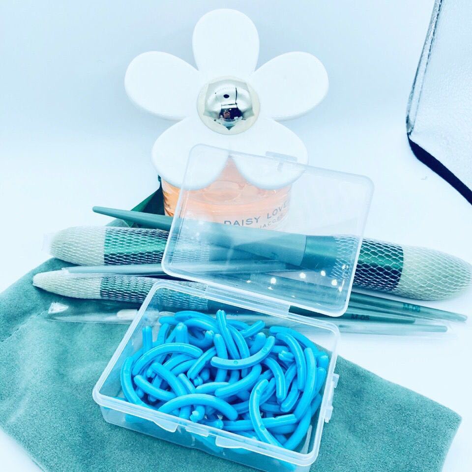 ♨♞❈Còn hàng trong vài giây, đóng hộp 50 dụng cụ uốn mi, đệm gel thay thế, vòng nối mi, đệm dải cao su silicon đàn hồi cao, dụng cụ làm đẹp lông mày | BigBuy360 - bigbuy360.vn