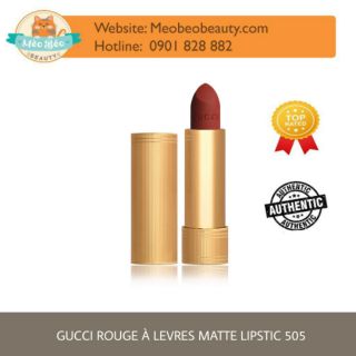 [ Đủ Bill Duty ] Son Gucci Rouge À Levres Mat Lipstick