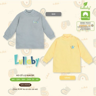 Áo cổ lọ/ áo cổ 3 phân cotton dày Lullaby mẫu mới