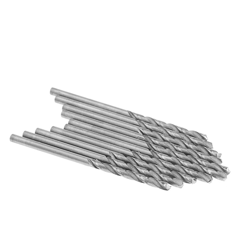 Bộ 10 Mũi Khoan Xoắn Thẳng HSS 2 5mm Đa Năng