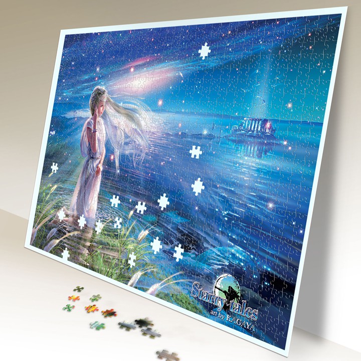 Tranh xếp hình Jigsaw Puzzle giải tỏa stress Tia Sáng 925 mảnh - CHÒM SAO TIÊN NỮ - MSP: 925-024