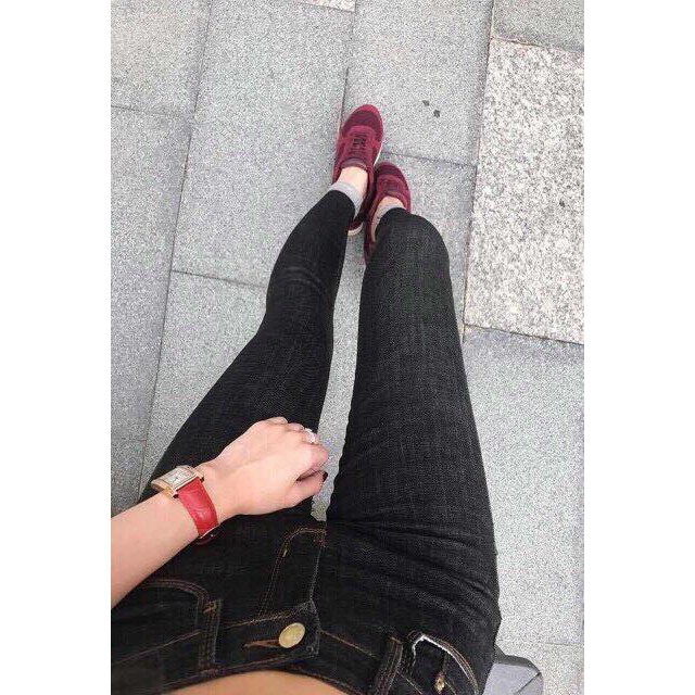 Quần jean nữ lưng cao co giãn cao cấp | BigBuy360 - bigbuy360.vn