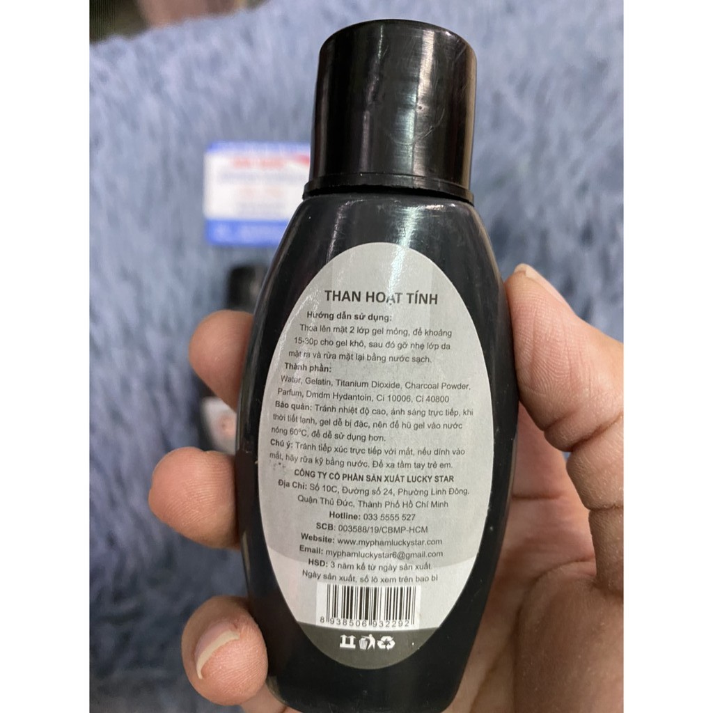 Gel lột mụn trà xanh và than tre