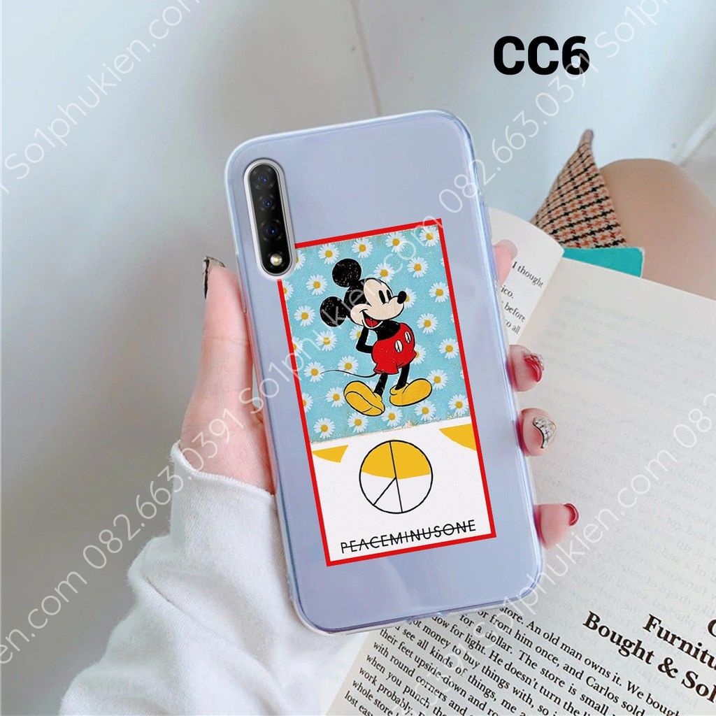 Ốp lưng Vsmart Live in hình các nhân vật hoạt hình siêu dễ thương