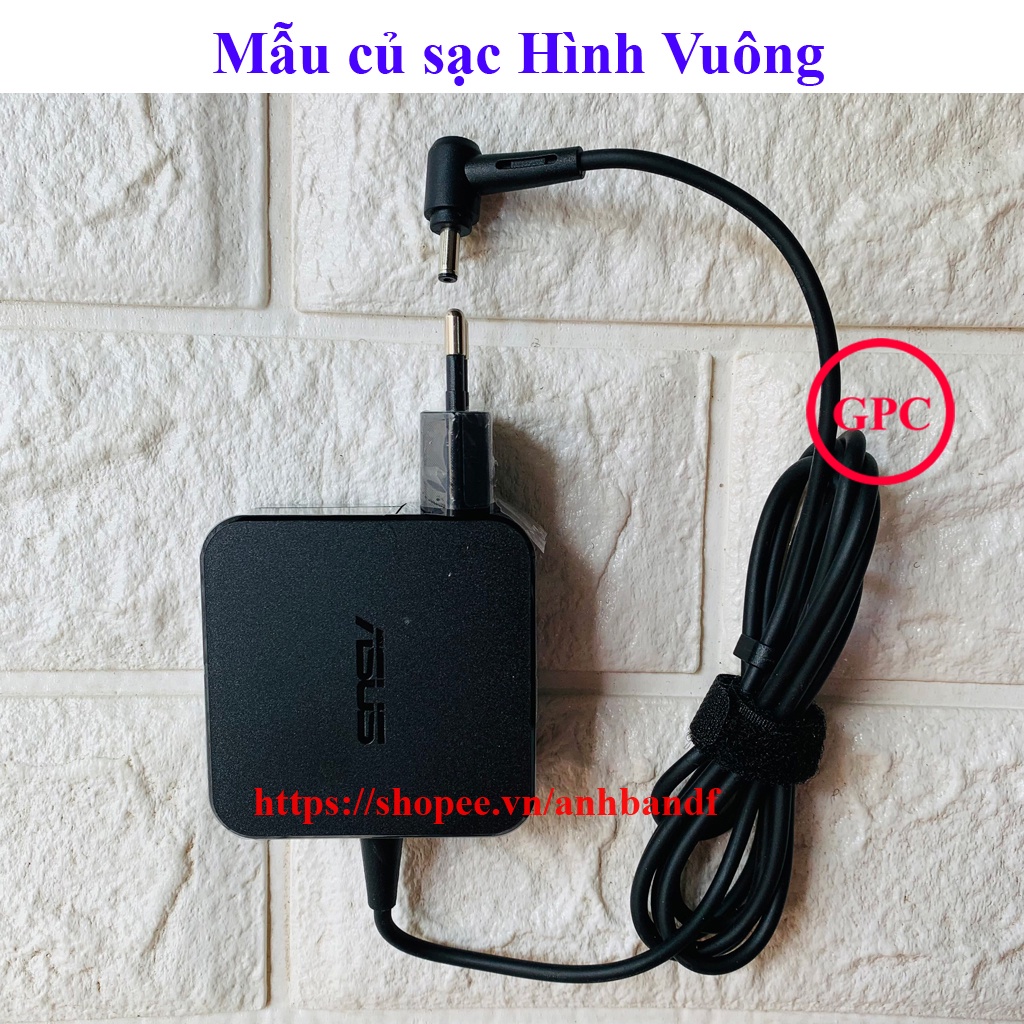 [SẠC ZIN] Sạc Asus 3,42 chân nhỏ 4.0*1,35 | FREE SHIP ĐƠN TỪ 50K