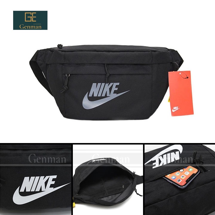 Túi Đeo Chéo Nike Unisex Sportwear Nữ Nam Xuất Xịn, Chất Vải Chống Nước, Túi Nike Full Tem Mac