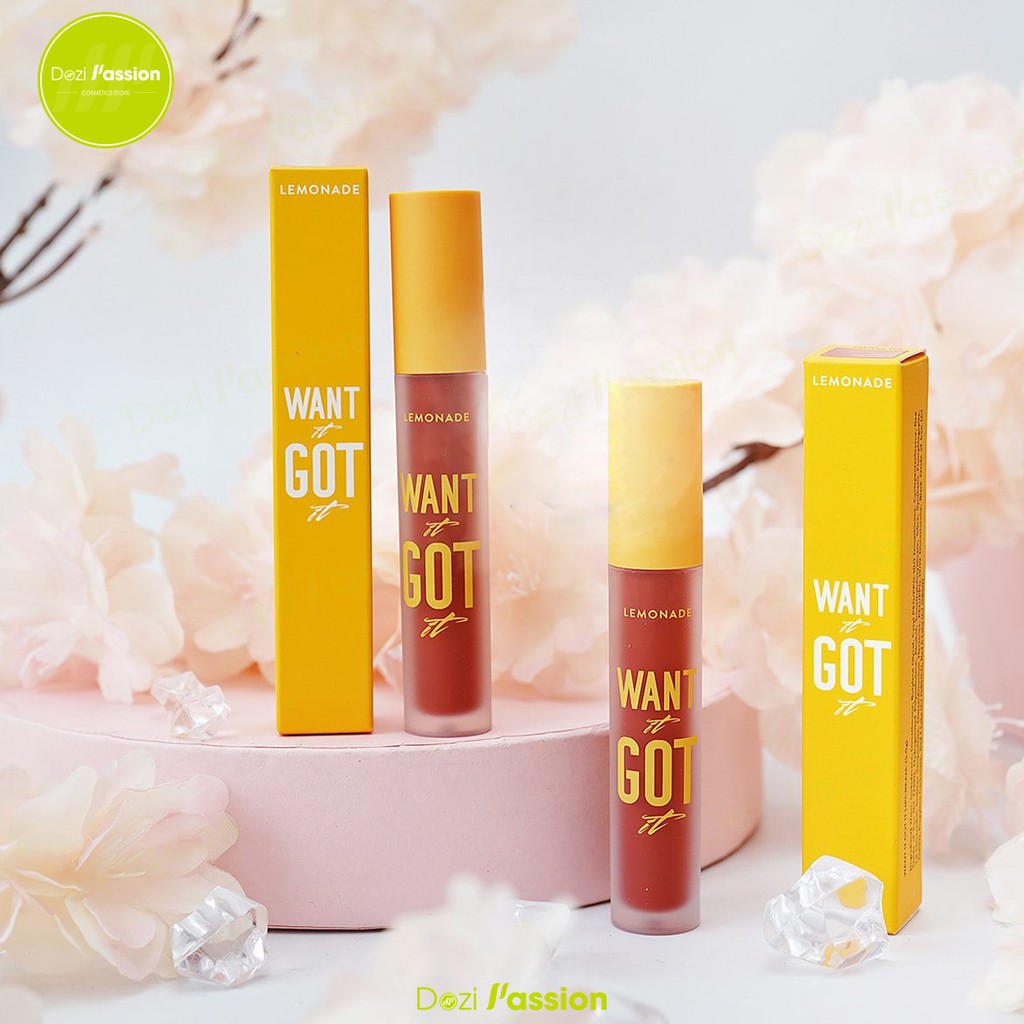 Son Kem Lì Lemonade Want It Got It Lipcream Siêu Nhẹ Môi 5g