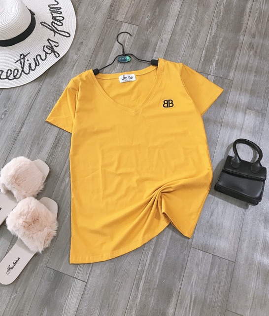 ÁO THUN THÁI CỔ TIM [ Hàng có sẵn ] | BigBuy360 - bigbuy360.vn