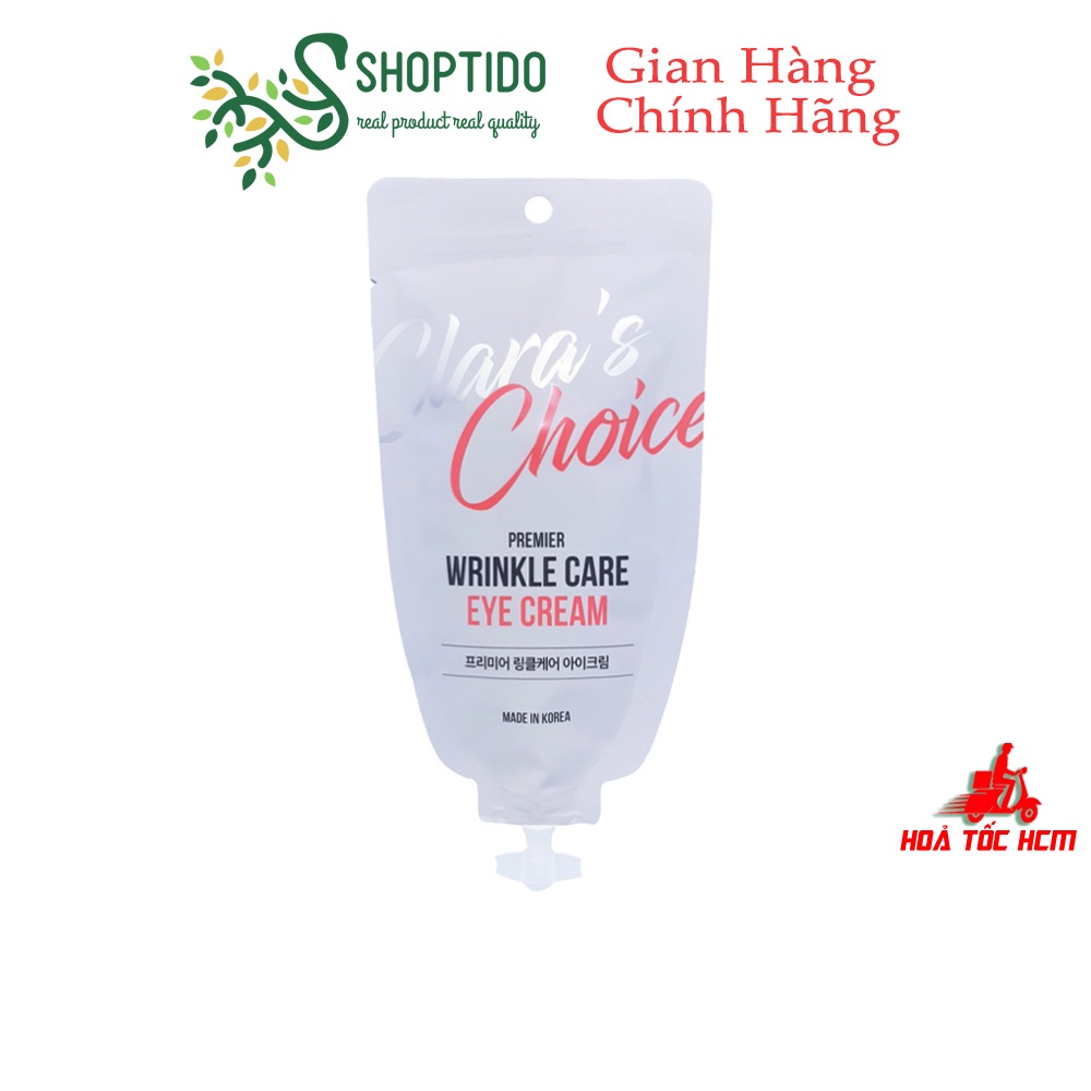 Kem Dưỡng Mắt Veraclara Clara’s Choice mờ nếp nhăn, giảm thâm gói 25g NPP Shoptido
