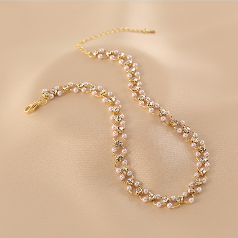 Vòng Cổ Chuỗi Hạt Ngọc Trai Phong Cách Thời Trang Hàng Mới 2022