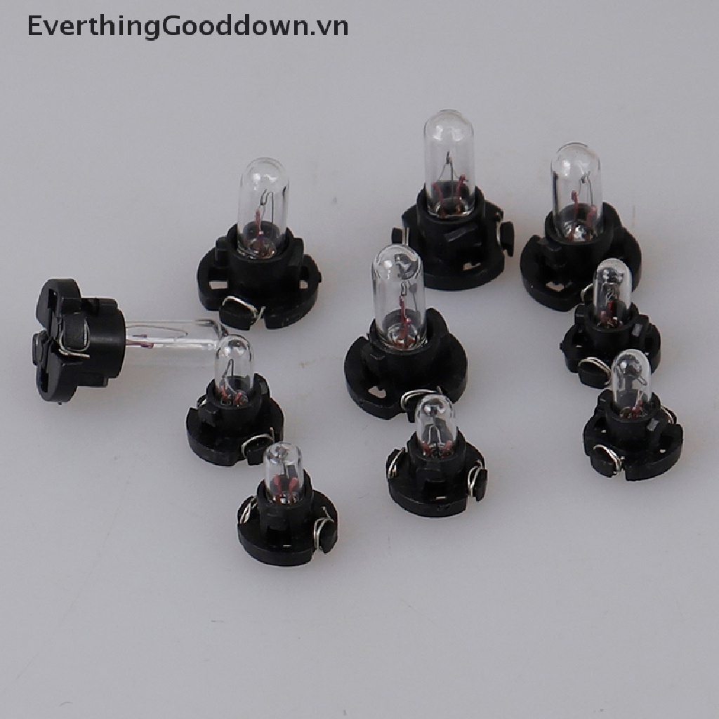 Everthinggooddown Set 5 Đèn LED T3 T4.2 Gắn Bảng Điều Khiển Dành Cho Ô Tô