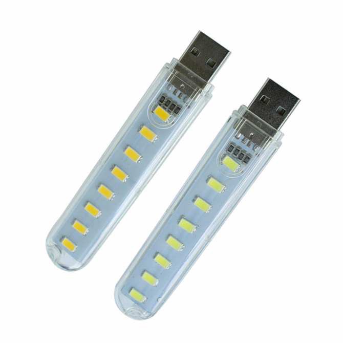 🧃 Đèn led usb 8 bóng cực sáng