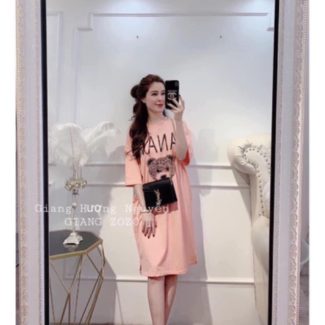 Váy gấu chữ NANA THG765