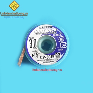Dây hút thiếc cp-3015 3mmx1.5m goot taiyo - nhật