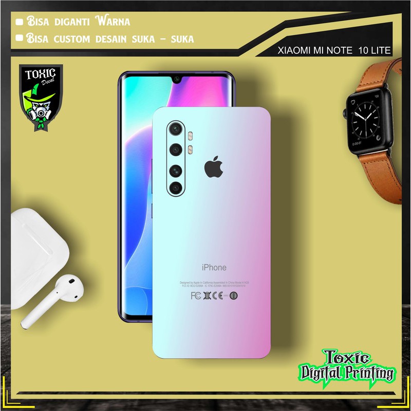 Ốp Điện Thoại Garskin Skin Hp Cho Xiaomi Mi Note 10 Lite Iphone