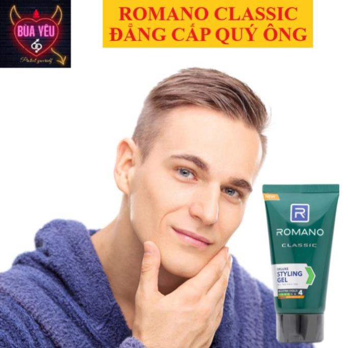 Gel vuốt tóc Romano Classic 150g - [Mua 1 tặng 1]