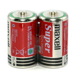 Pin maxell trung hàng chính hãng (1 vỉ 2 cục)