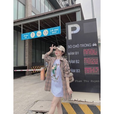 Sét bộ Sơ mi BB kèm phông cá tính