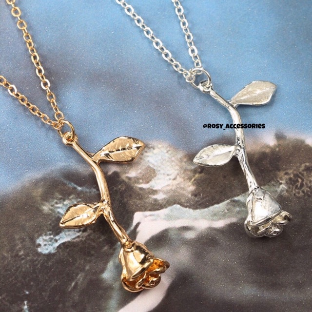 ROSY - DÂY CHUYỀN MẶT HOA HỒNG VINTAGE