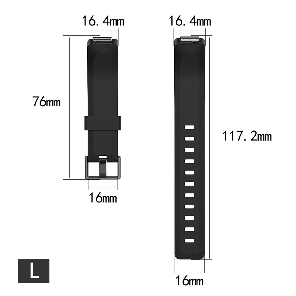 Dây đeo Silicon thay thế cho đồng hồ thông minh Fitbit Inspire / HR