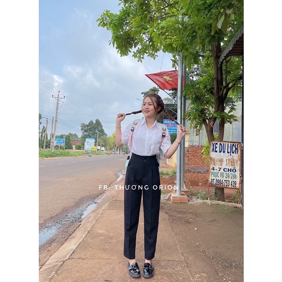 Quần Tây M32 Lưng siêu cao ảnh chụp thật 100% | BigBuy360 - bigbuy360.vn