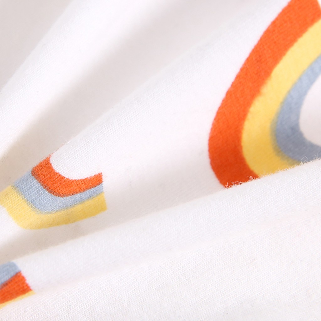 Áo Liền Thân Sanlutoz Bằng Cotton In Họa Tiết Hoạt Hình Cho Bé Sơ Sinh