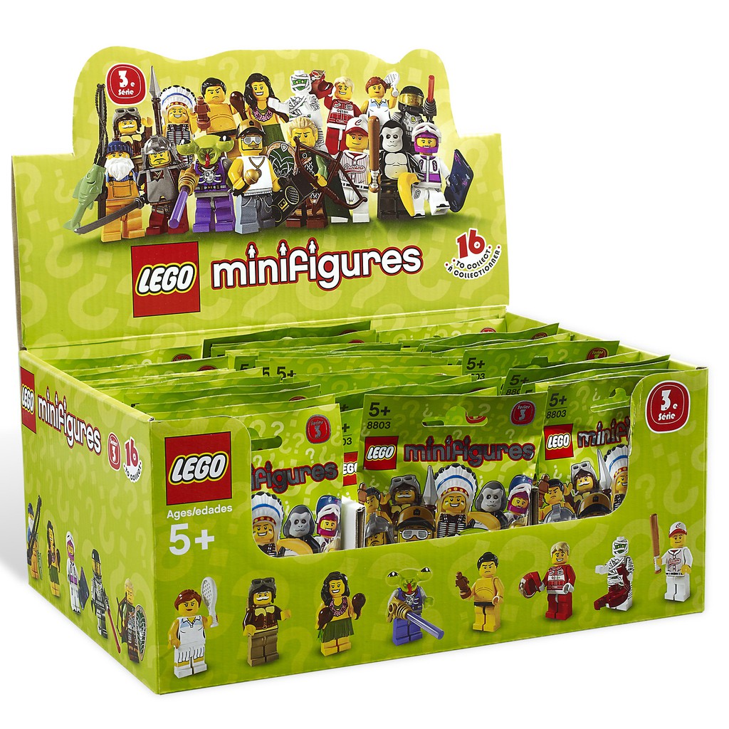 Lego 8803 - Nhân vật Lego Minifigures Series 3