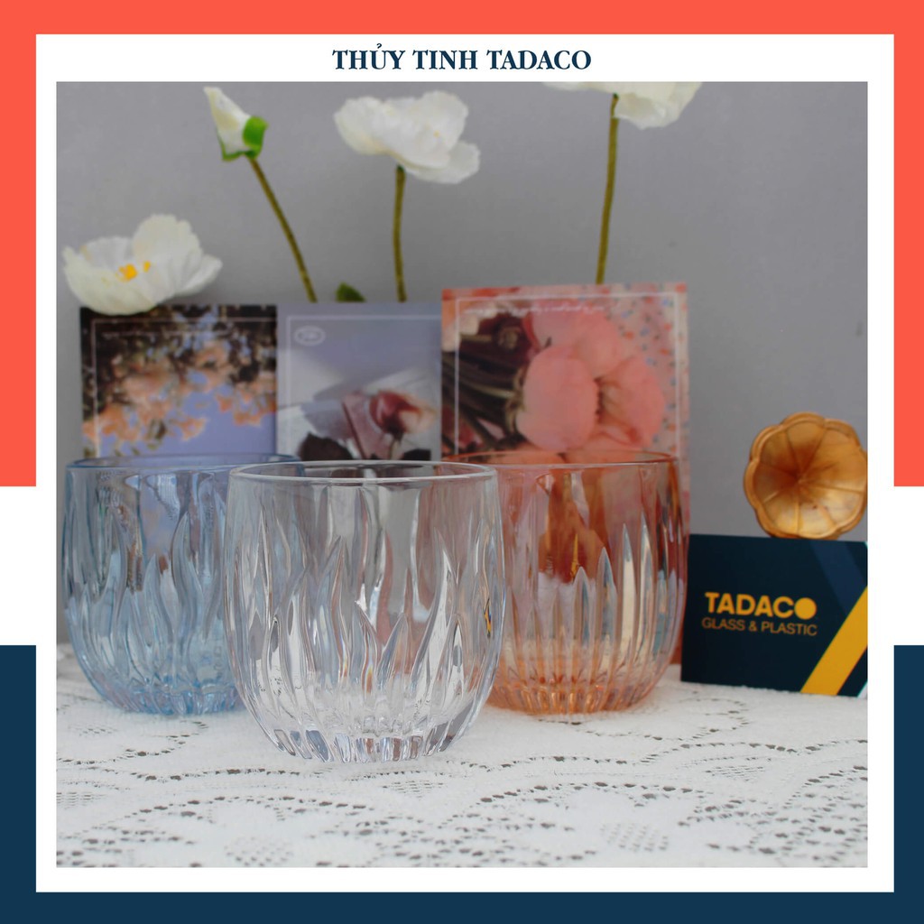 Ly thuỷ tinh cao cấp SIÊU ĐẸP QUẢ CẦU LỬA  | 270ml