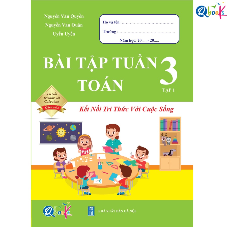 Sách - Combo Bài Tập Tuần và Đề Kiểm Tra Toán Lớp 3 - Học Kì 1 - Kết Nối Tri Thức Với Cuộc Sống (2 cuốn)