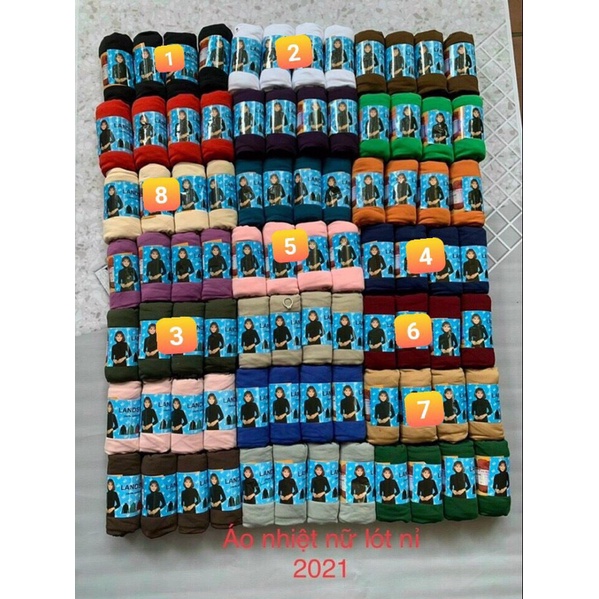 ÁO GIỮ NHIỆT LÓT NỈ CHẤT ĐẸP