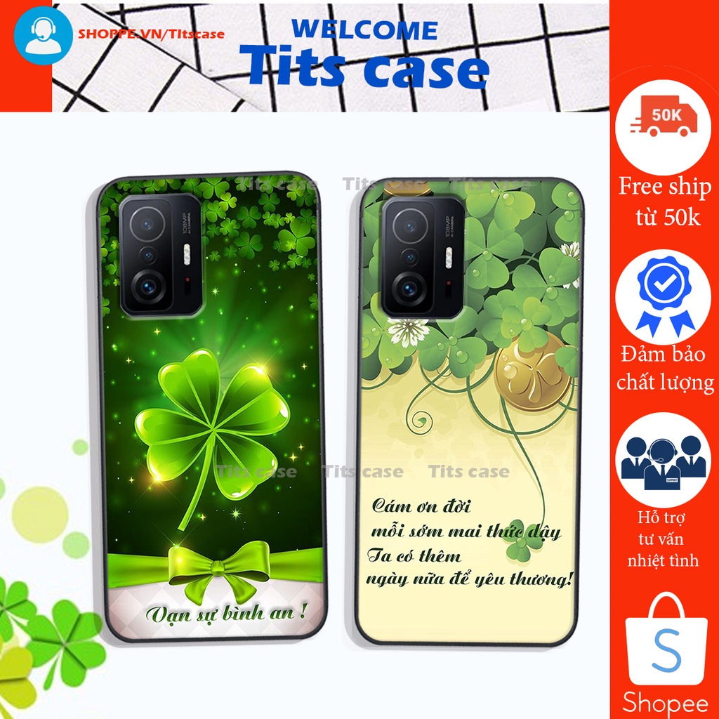 Ốp lưng  Xiaomi MI 11T / MI 11T PRO in hình thiên nga,hoa may mắn, đặc sắc ĐỘC - LẠ - BỀN