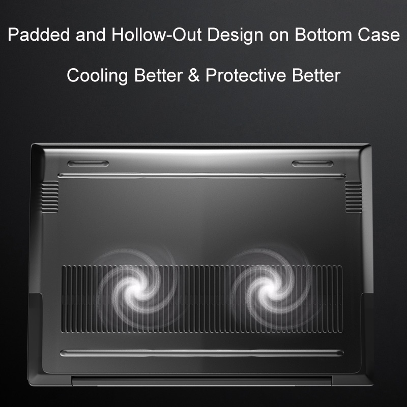 Ốp Điện Thoại Nhựa PVC Cứng Nhám Màu Trong Suốt Cho Lenovo Legion 5 Pro 16 Inch 2021