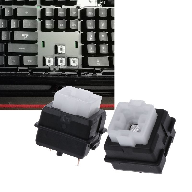 Set 2 Công Tắc Chuyển Đổi Romer-G Cho Logitech G910 G810 Rgb Axis