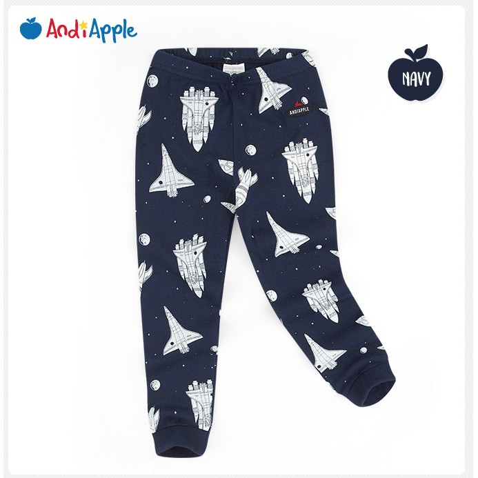 (150) Quần cotton xuất Hàn hoạ tiết vũ trụ AndiApple AI3UIN02