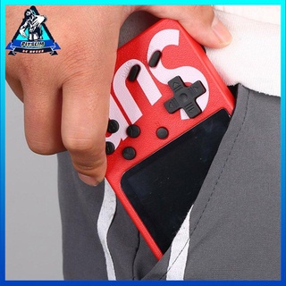 [Fitslim] Double Version Handheld Game Player Built-in 400 Games Color LCD Game