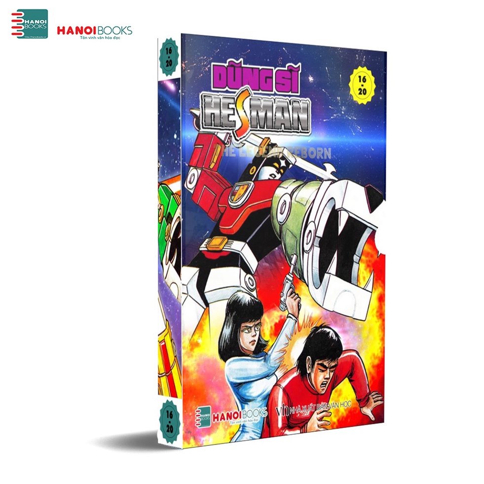 Sách - Boxset 4 : 5 Tập Dũng Sĩ HesMan