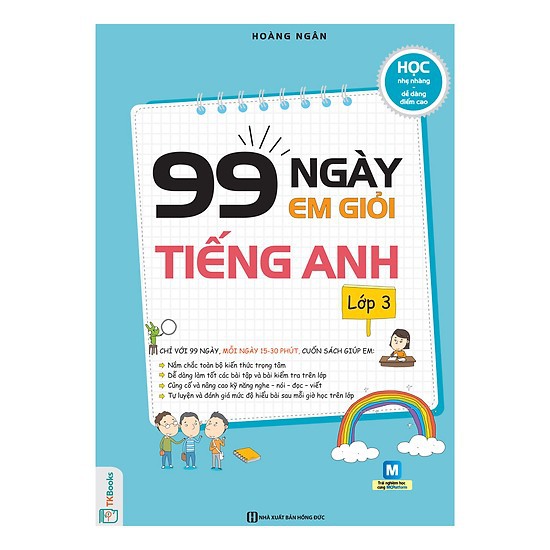 Sách 99 Ngày Em Giỏi Tiếng Anh Lớp 3 MCTK8188