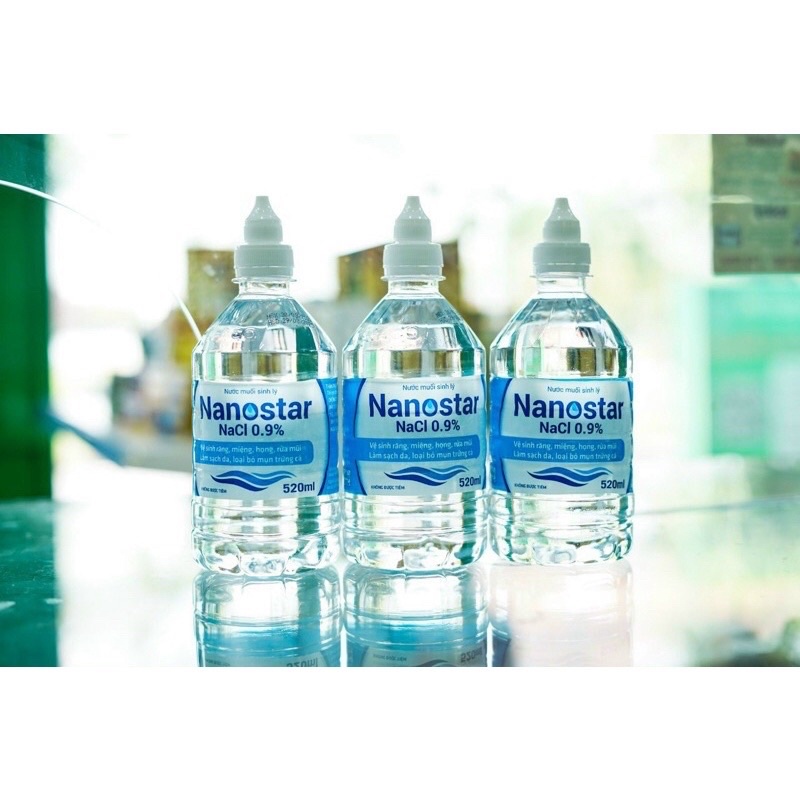Nước muối sinh lý Nanostar