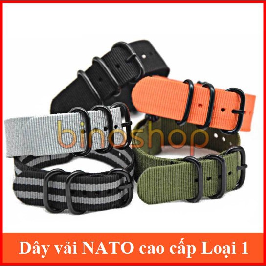 Dây vải NATO 20//22mm cao cấp Loại 1