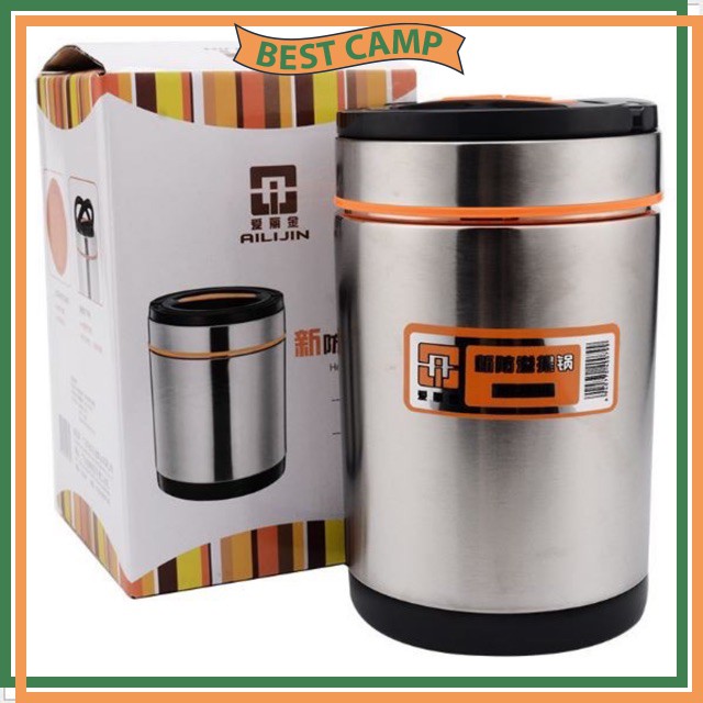 Cặp Lồng Cơm Giữ Nhiệt Inox 304 3 ngăn 2 Lớp Chống Tràn Đổ Giữ Nhiệt Trên 6h | BigBuy360 - bigbuy360.vn