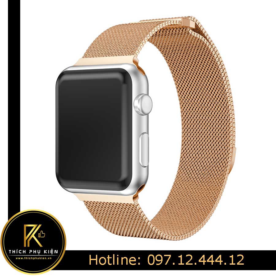 Dây Thép Milanese Apple Watch (Dây Đồng Hồ iWatch)