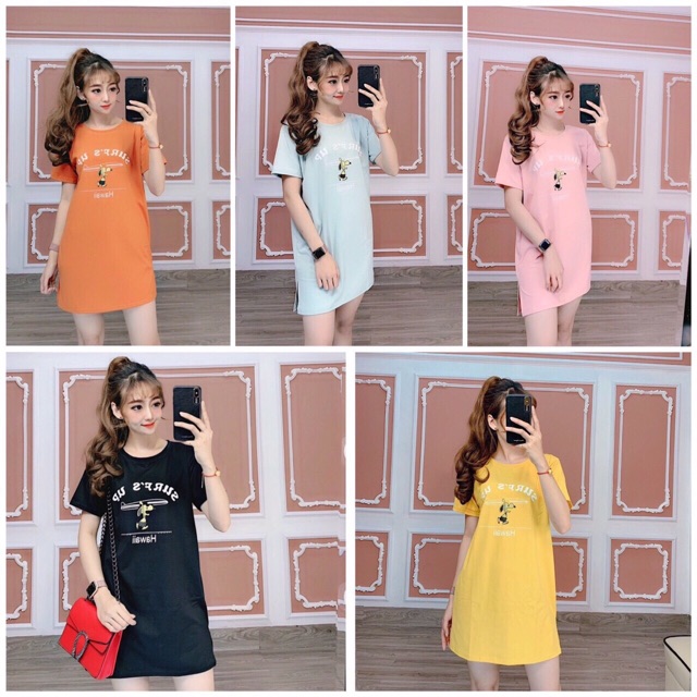 Đầm THUN THÁI form rộng